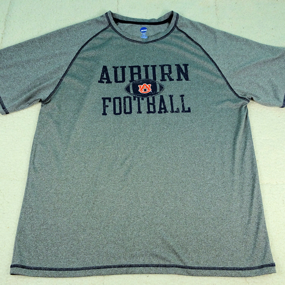 NCAA Auburn Football Athletic Gray Shirt X-Large